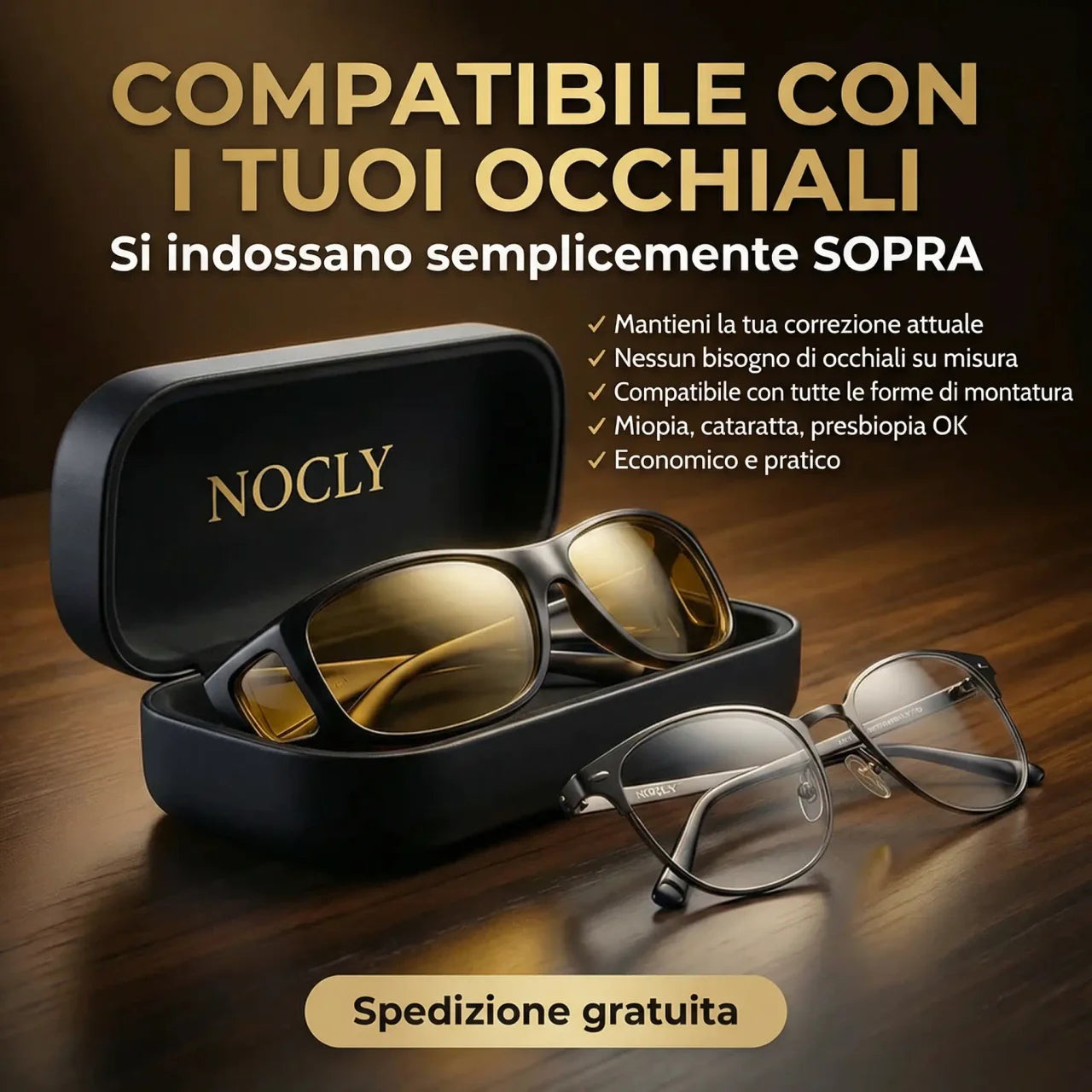 Nocly™ - Dite addio ai fari aggressivi